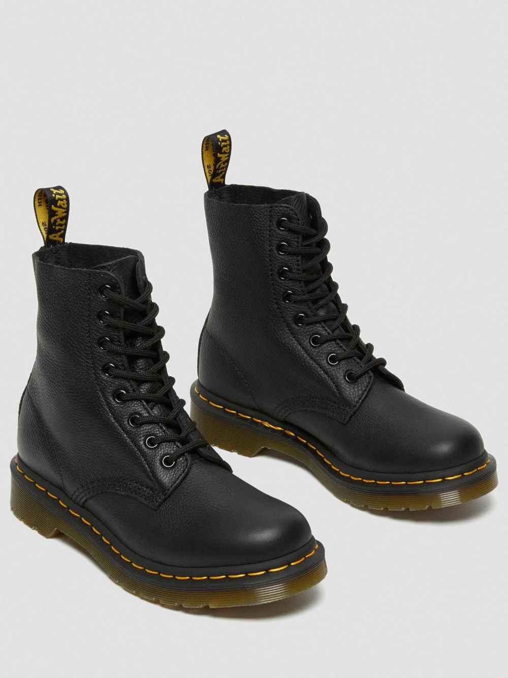Dr. Martens Black 1460 Pascal Virginia Leather Boots (like new!)